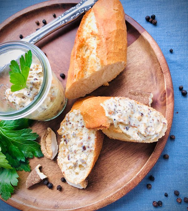 Shiitake Risotto aus getrockneten Pilzen